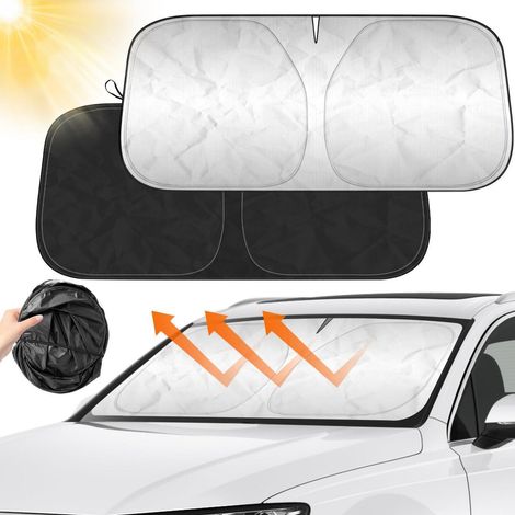 Sonnenschutz Frontscheibe Auto 142x80cm UV-Schutz Hitzeschutz faltbar (1/5)