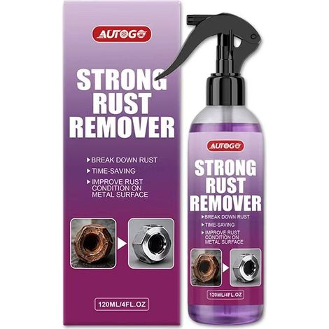 AUTOGO Rust Remover Spray for Cars – Care of Metal Parts, Cleaning Spray for Car Screws and Rims (1/5)