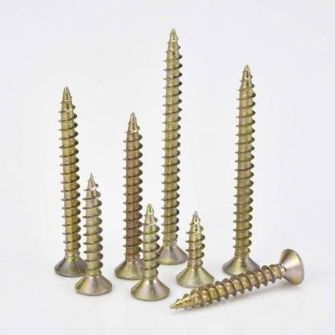 200 vis à bois universelles à tête fraisée Phillips - M4x16-M4x20-M4x25-M4x30-M4x35-M4x40-M4x45-M4x50 (1/5)