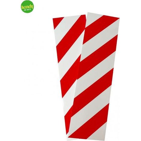 Protezione Adesiva Bolis Italia 10x50x1,5cm Bianco/Rosso