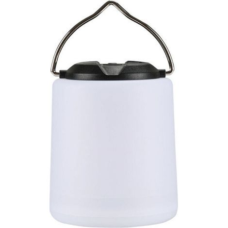 2600mAH LED Camping Lantern, 3 Modes Waterproof Portable Emergency Camping Outdoor Tent Light for Power Outage, Hiking, Hurricane, Patio, Yard, Gazebo, Shed, Barn, Porch, Garage, Garden (Black) (1/5)