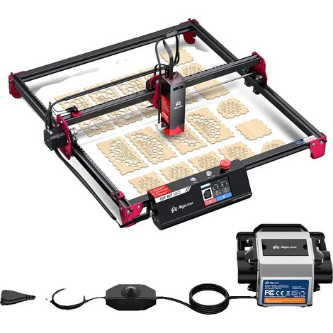Graveur Laser, Écran Tactile de 3,5 Pouces, Options de Connectivité Multiples, ALDK-MK2 10W ARR, 10W (1/2)