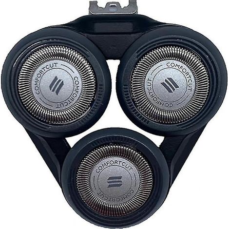 Tête de remplacement pour rasoir Philips S5000 S5078 S5079 S5080, lame compatible, coupe précise, kit de rechange, grille et couteau, usage homme, matériau durable, taille standard (1/4)