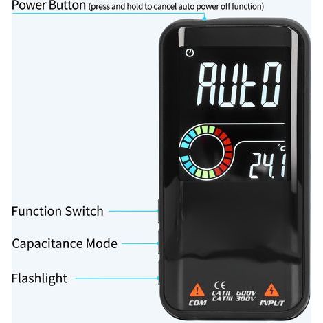Rechargeable Digital Auto Multimeter High Precision (1/5)