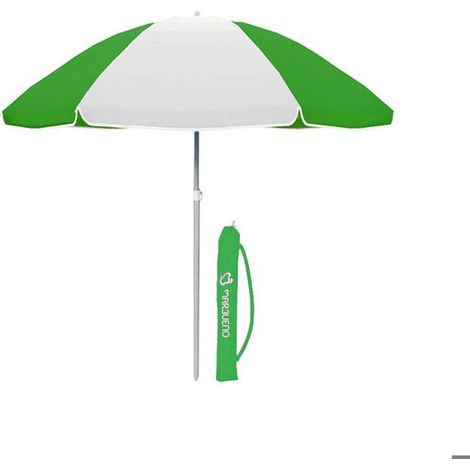 Ombrellone da spiaggia - MARBUENO - 220 cm - Verde - Acciaio - Esterno