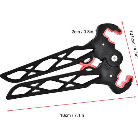 Support d'arc à poulies pliable et portable pour le tir à l'arc (Long) (1/5)