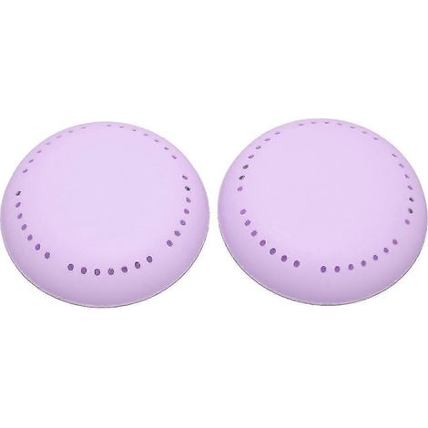 Lot de 2 boîtes désodorisantes adhésives portables, rondes et parfumées, pour armoire, éliminent les odeurs. (1/5)