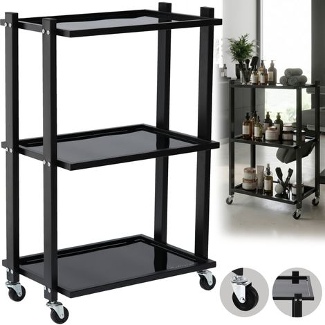 Carrello mobile per parrucchieri, per la tintura di cosmetici, destinato a un salone SPA. (1/5)