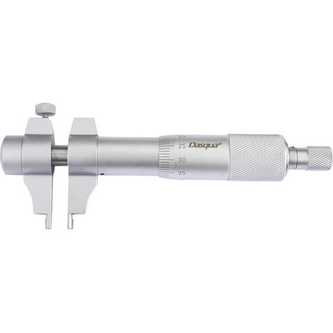 Dasqua Präzisionsmikrometer 25-50 mm Ablesung 0,01 mm (1/5)