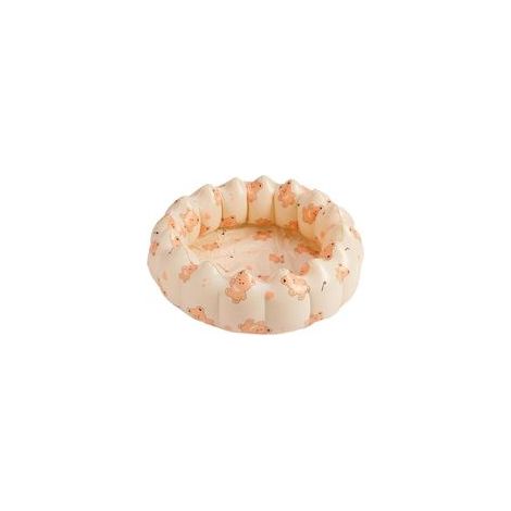 Piscine gonflable pour enfants, utilisable à l\'intérieur ou à l\'extérieur, baignoire avec fond souple. (1/4)