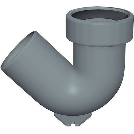 SCELTO DA DESIVERO Sifone turca c/gua.pvc d.110/110 codice prod: DSV02475 (1/2)