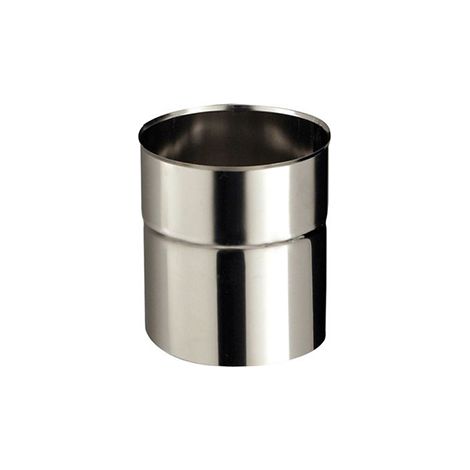 Poujoulat – Raccord fumisterie inox SOI – Adaptateur 150 F – Soudé en continu – Épaisseur 4/10 – Pour chaudières gaz, fioul, bois, charbon (1/2)