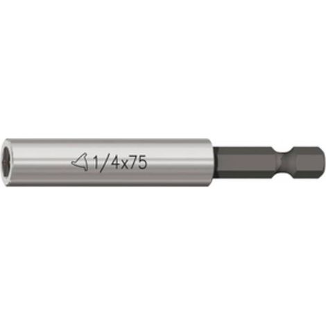 5 x LTI PORTAINSERTI MAGNETICO ATTACCO 1/4   75 MM