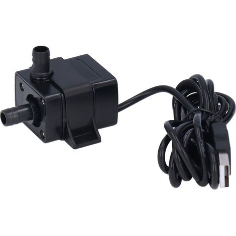 Kit de pompe à eau submersible basse pression avec connecteur femelle DC5521 et câble USB 5V 1W (1/5)