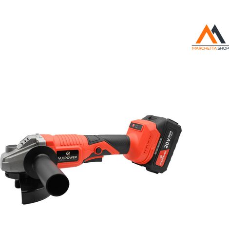 SMERIGLIATRICE ANGOLARE A BATTERIA 'KZ10-125' 20 V - Ø 115 /