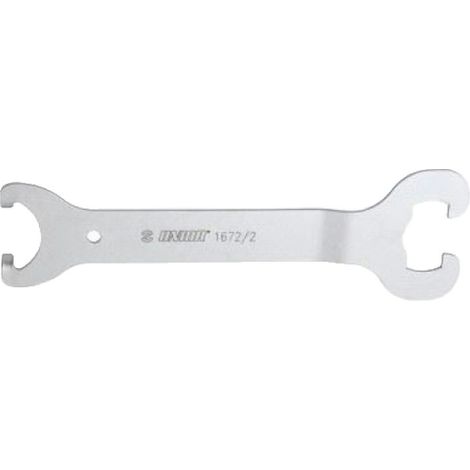 Chiave per cuscinetti Unior 1672/2 in acciaio al carbonio 204 mm