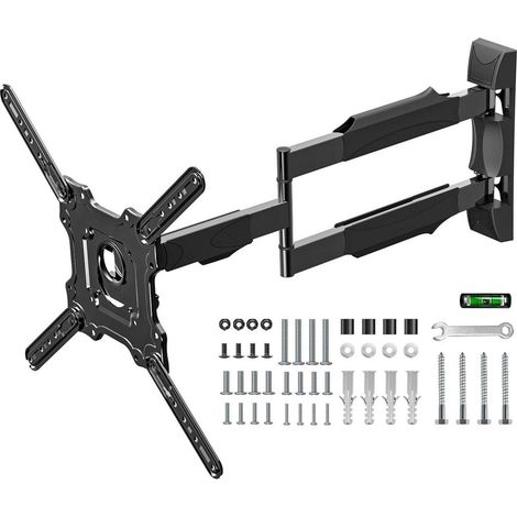 TV Wandhalterung Schwenkbar 32-65 Zoll Fernseher 35 kg VESA 400 x 400 mm (1/5)