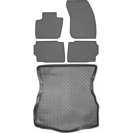 Set di tappetini in gomma per auto e tappetino per bagagliaio per Ford Mondeo V Hatchback del 2014 (1/5)