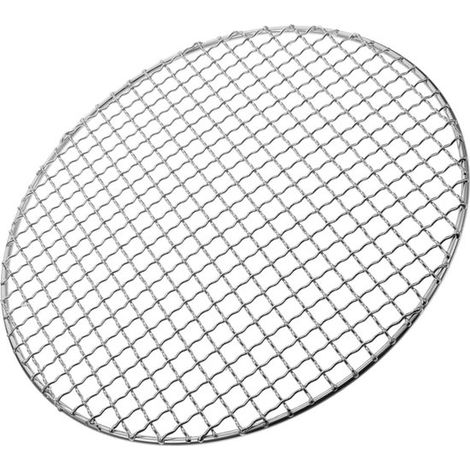Parrilla de acero inoxidable para barbacoa,Diámetro 25 cm,rejilla para carne,parrilla redonda para barbacoa,rejilla redonda para barbacoa (1/5)