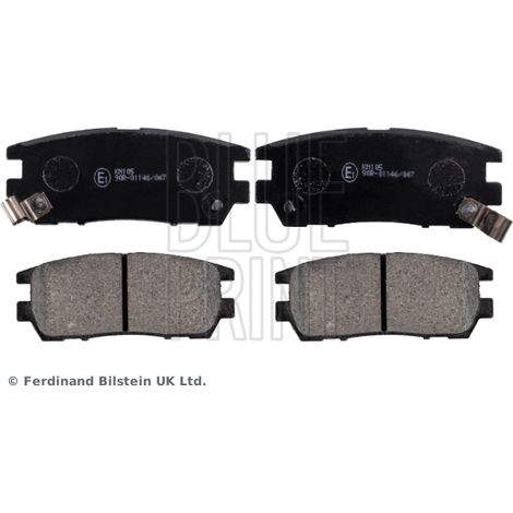 Kit de plaquettes de frein, frein à disque Blue Print ADC44243 MITSUBISHI