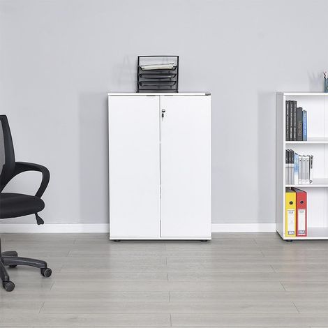 Étagère à Livres, Blanc Diamant, Taille Unique (1/5)