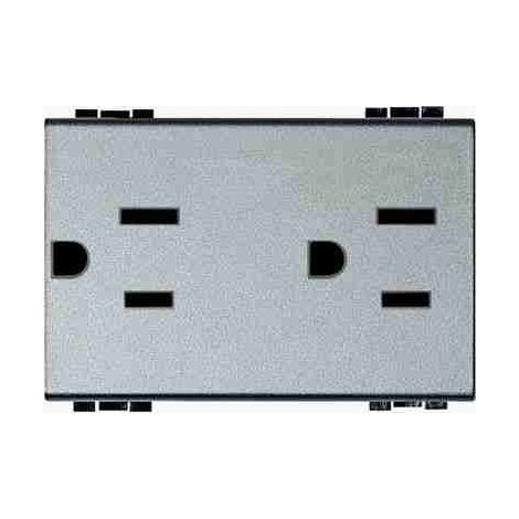 BTINT4188 2P+E 15A 127/250Vac Amerikanische Standard-Doppelsteckdose
