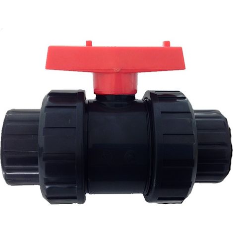 40 MM KUGELHAHN MIT PVC GEWINDE  EXCLUSIVES ANGEBOT