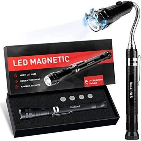 Gifts for Men: Magnetic Tool, Telescopic Wand for Dad, Husband, Truck Driver, Wife - Practical (1/4)