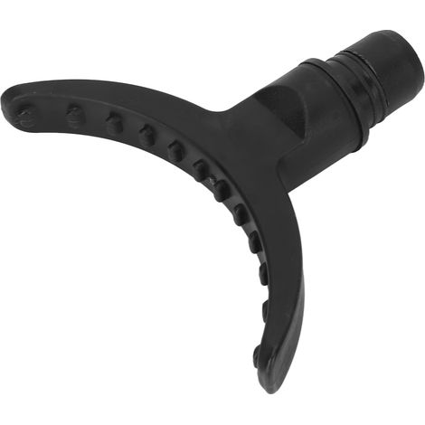 Têtes de massage musculaire pour soulager la douleur et détendre les muscles - Pistolet de massage - Accessoire de rechange pour tête en forme d'arc (noir) (1/5)
