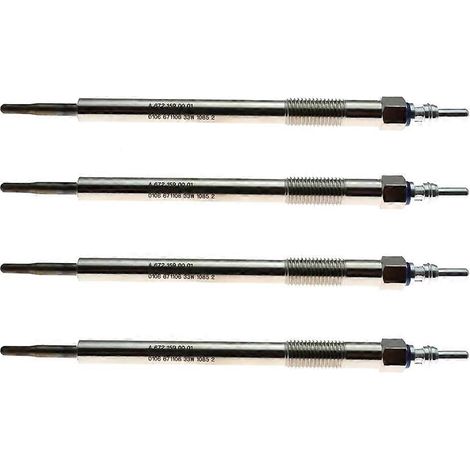 4 bougies de préchauffage 6721590001, SSANGYONG REXTON TURISMO KORANDO SPORTS/KORANDO C D22F 2015 2016 2017+ A6721590001 (1/5)