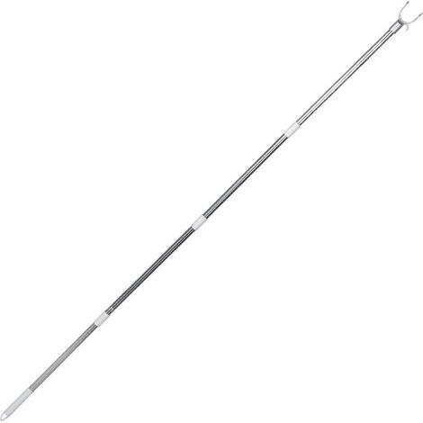 Barre de penderie murale, barre de jonction, crochet pour penderie, barre d'accrochage pour vêtements sur balcon ou maison-167.00X5.00X2.50CM (1/4)