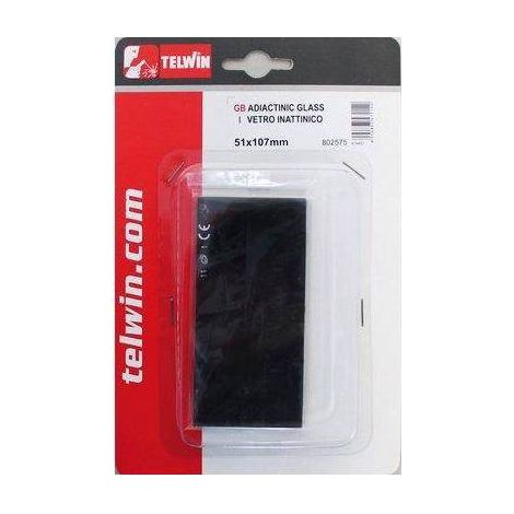 Telwin 802575 Vetro Protezione Maschera Saldatura 51x107mm