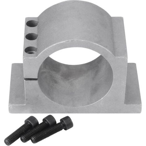 Support de fixation pour moteur de broche CNC en aluminium de 80 mm de diamètre avec vis (80 mm) (1/5)