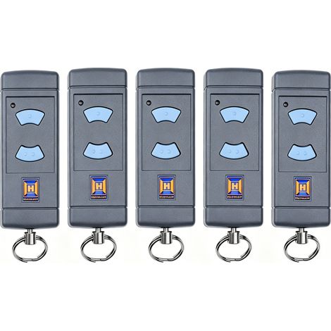 Hörmann HSE2-868 Émetteur Portatif/Télécommande pour Porte de Garage, Gris lot of 5