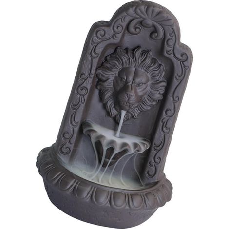 Brûleur de Parfum à Reflux en Céramique Violet de Tête de Lion, Décoration D'encensoir Rétro pour Maison, Porte-Parfum Artistique pour Aromathérapie et Bureau, Ornement Parfum (1/5)