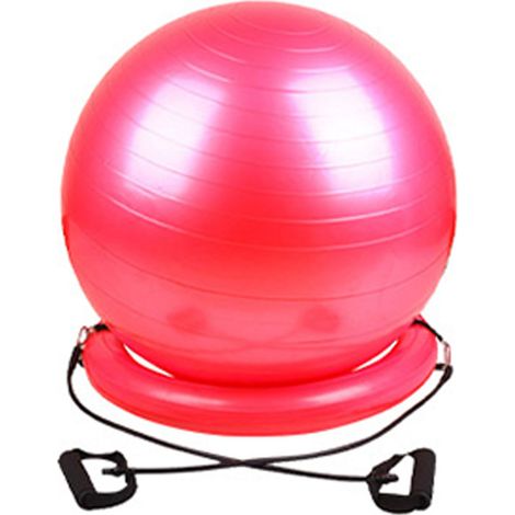 Anneau pour ballon de yoga, base uniquement, compatible avec les ballons de yoga - Idéal pour le bureau, la salle de sport et les chaises (1/5)
