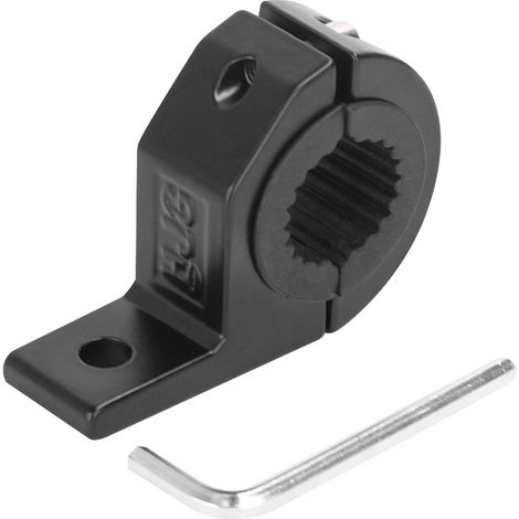 Headlight and mounting bracket for Ninebot Max G30 electric scooter made of aluminum alloy, compatible with the Ninebot Max G30 electric scooter.