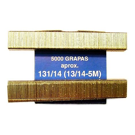 Grapas Rústicas Rápidas Color Plateado 5000 uds