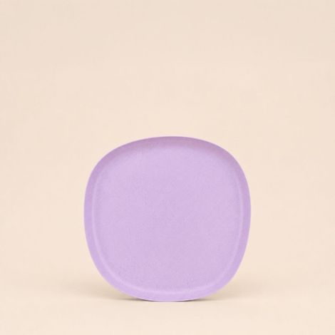Plateau organique en métal violet 12cm (1/5)