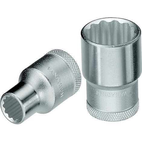 Gedore vaso D 19 1/2″ 12 cant. SW 1/2" / 12,5 mm - 6136570