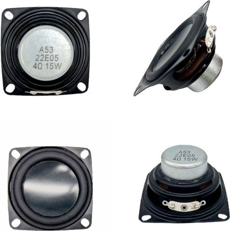 Marshall 2-inch dual magnet aluminum diaphragm speaker with 20 cores, 4 Ω 15 W, full-range speaker for repair and modification.
