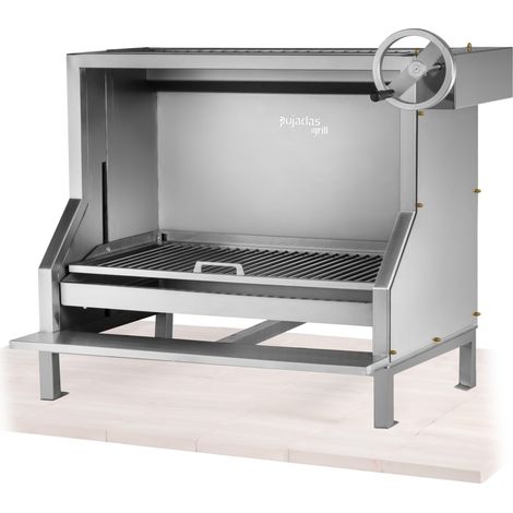 Grill Ouvert Sans Base Réfractaire - Grille en V - Pujadas (1/3)