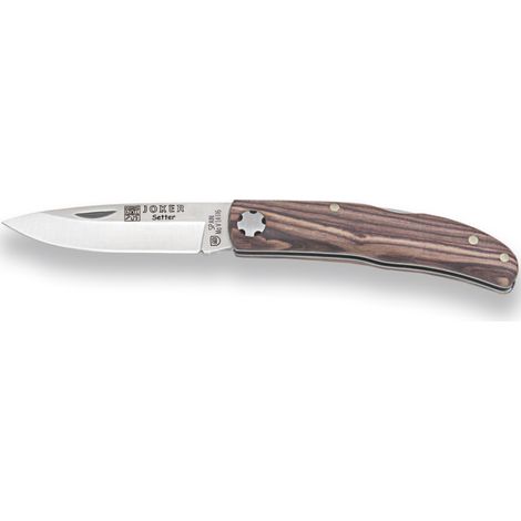 Coltello pieghevole Joker setter 6.5 cm acciaio MOVA blocco posteriore