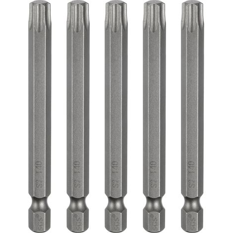 5Pcs Embout Tournevis À Tête Torx T40 Tige Hexagonale 1/4" (1/5)
