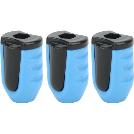 Anneau magnétique porte-embouts en 3 parties, clé à douille magnétique universelle et robuste pour tournevis de 6,35 mm (1/5)