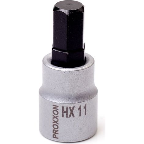Proxxon 23573 3/8" Innensechskanteinsatz, HX 11 mm , 50 mm lang