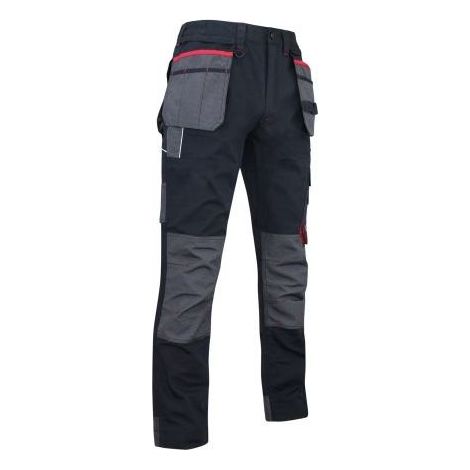 Pantalon minerai poches amovibles noir t.58 - LMA - 1378 (1/2)