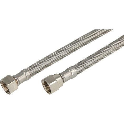 Flexible inox DN8 200 mm écrou 3/8’’ x écrou 3/8’’