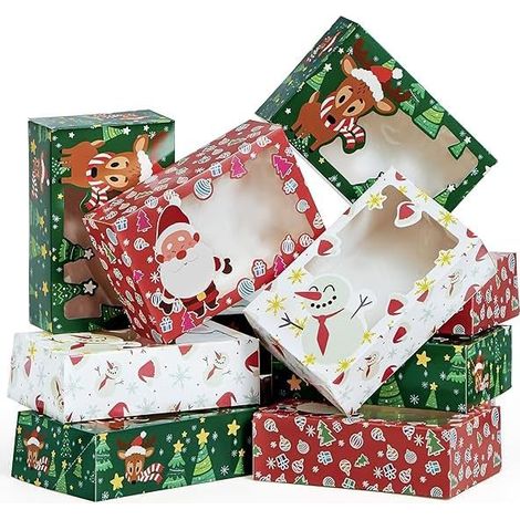36 boîtes à biscuits de Noël