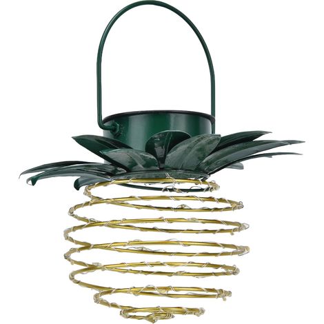 Lampes solaires suspendues LED, design ananas mignon, poignée portable, étanche IP65, lanterne solaire suspendue (1/5)